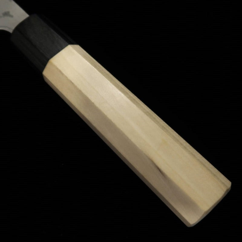 Masakage Frost Santoku, Shirogami No. 2, Damascus (170mm)