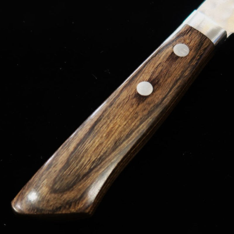 Miura Santoku Kokuryu VG10 Hammered Damascus Brown Ash Handle (170mm)