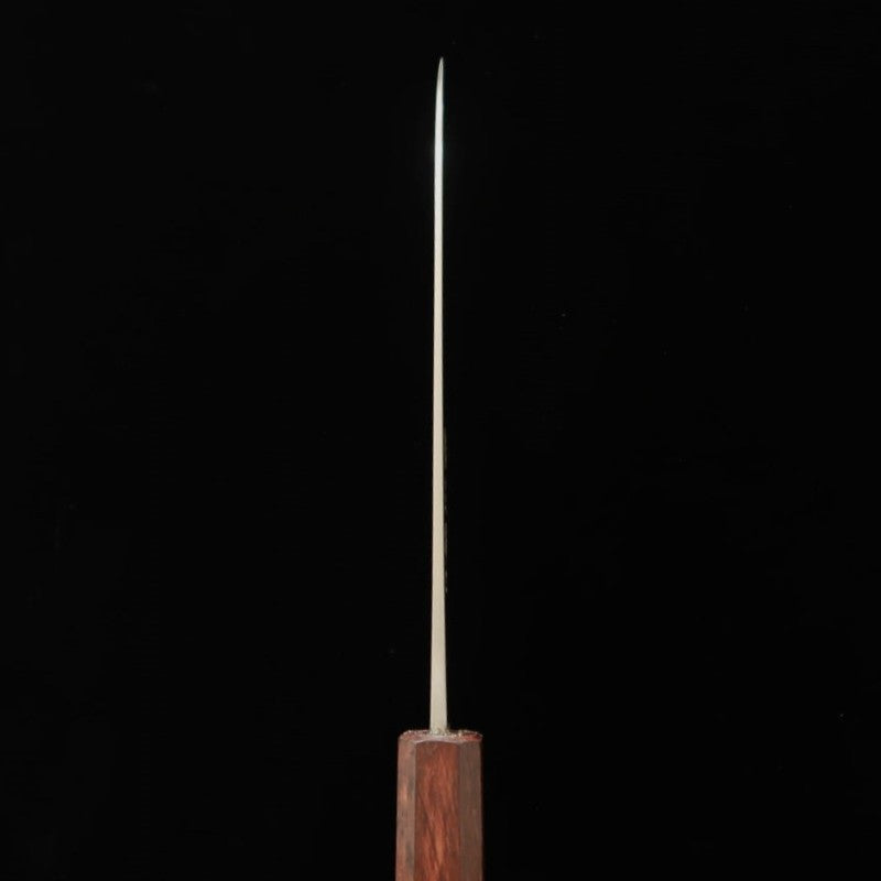 Miura MIURA Santoku Gin-san No.3, finition polie, manche violet éclatant (165 mm)