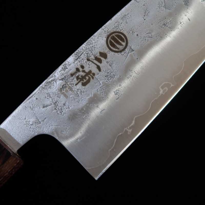 Santoku MIURA Acero inoxidable SLD Acabado Nashiji (165mm)