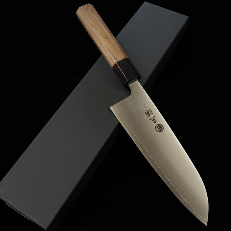 Santoku Miura 440C Walnut Handle (165mm)