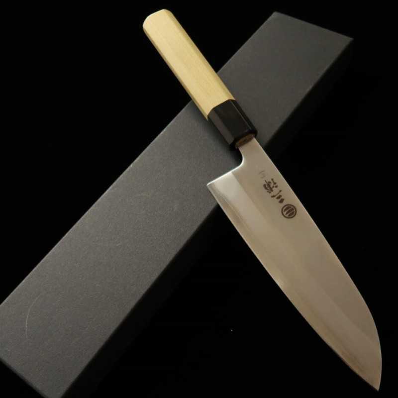 Miura MIURA Shirogami n°1, San-maï, Santoku (165 mm)