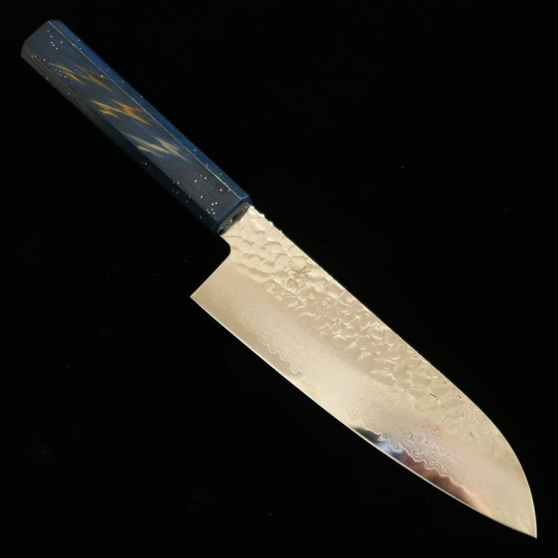 SAKAI TAKAYUKI Santoku Saigoku VG-10 Damascus Hammered (170mm)