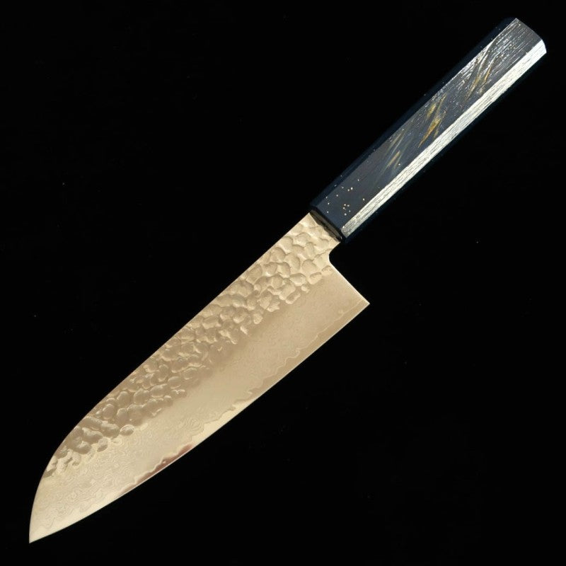 SAKAI TAKAYUKI Santoku Saigoku VG-10 Damascus Hammered (170mm)
