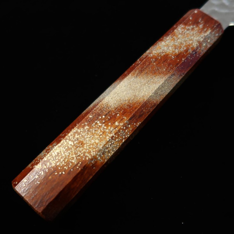 Santoku Sakai Takayuki inox VG10 Damasco Martelado (170mm)