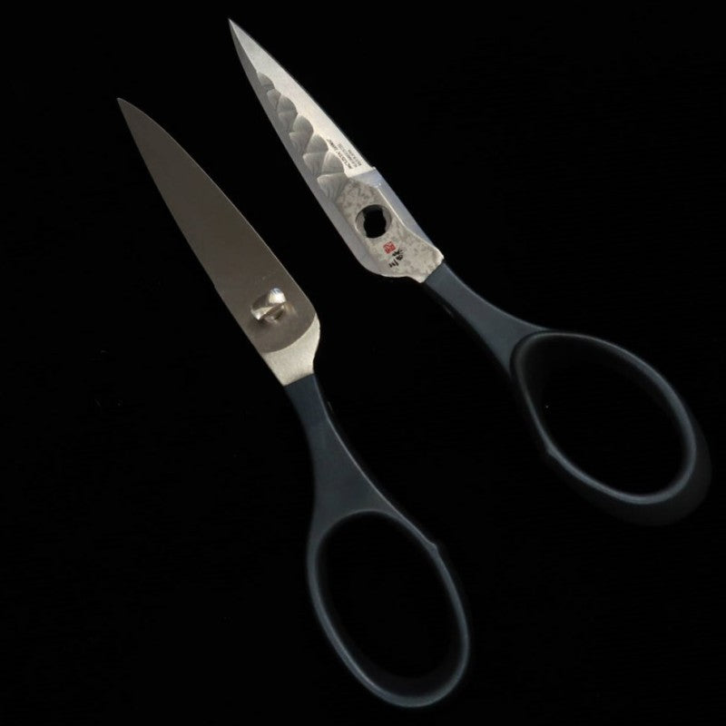 Zanmai MCUSTA ZANMAI Tactical Scissors Tesoura de Cozinha VG10 Damasco (75mm)