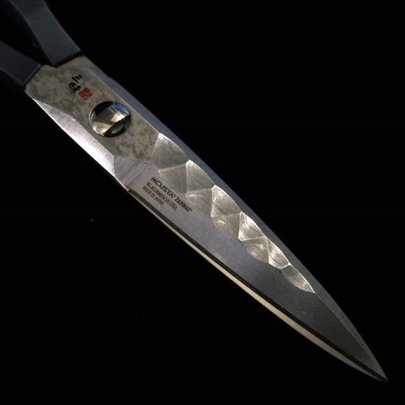 Zanmai MCUSTA ZANMAI Tactical Scissors Tesoura de Cozinha VG10 Damasco (75mm)