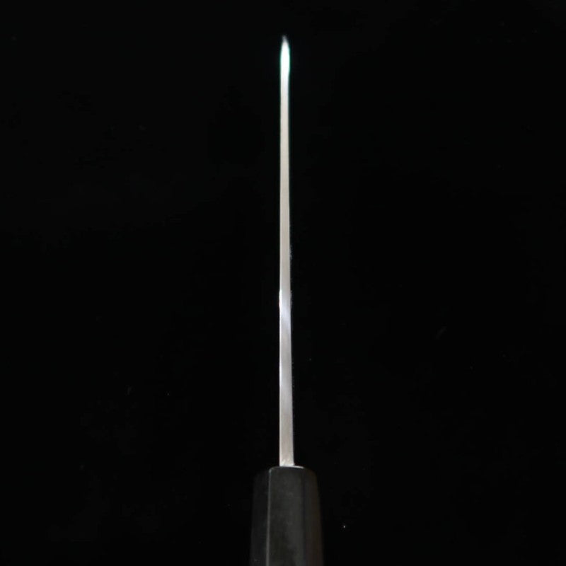 三浦佩 MiuraObidama 片刃牛刀 青紙二号 黒檀銀巻柄 (240mm)