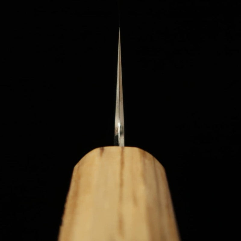 Hado HADO Sujihiki Acier bleu n°1 Noirci Damas Manche en écorce de cerisier givré (240 mm)