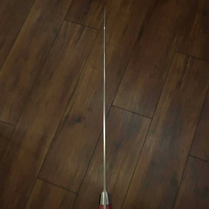 酔心 SUISIN INOX PREMIUM 筋引 マイカルタ ハンドル 赤/白 (240/270mm)