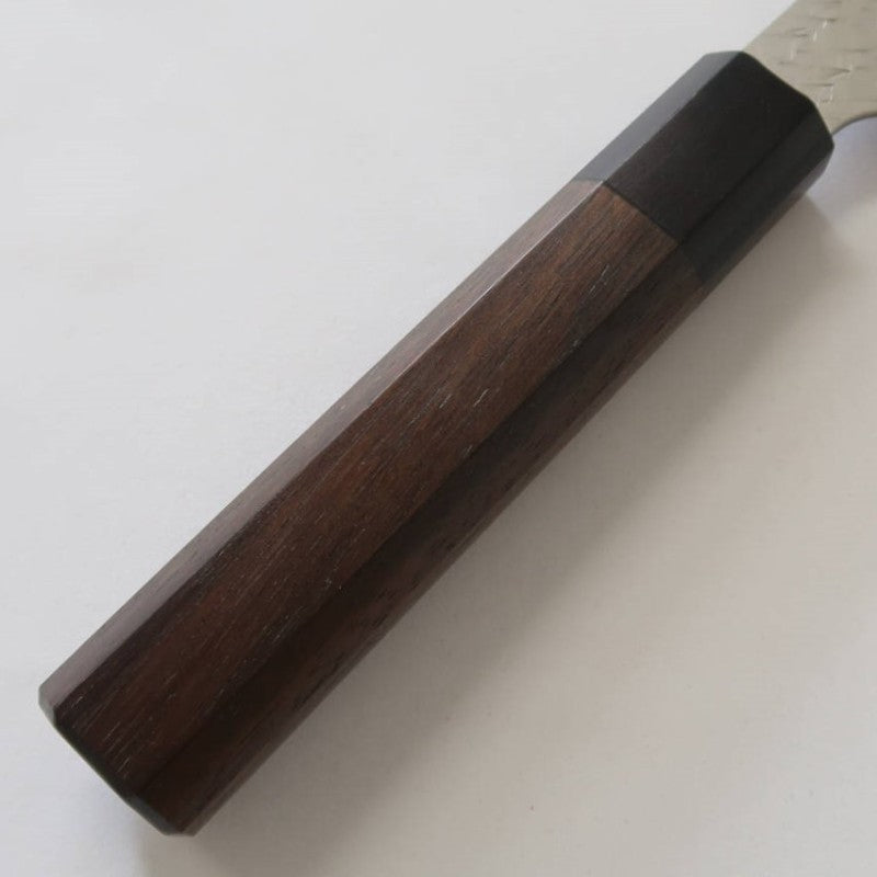 NIGARA Sujihiki SPG STRIX Hammered Damascus Rosewood Handle (240mm)