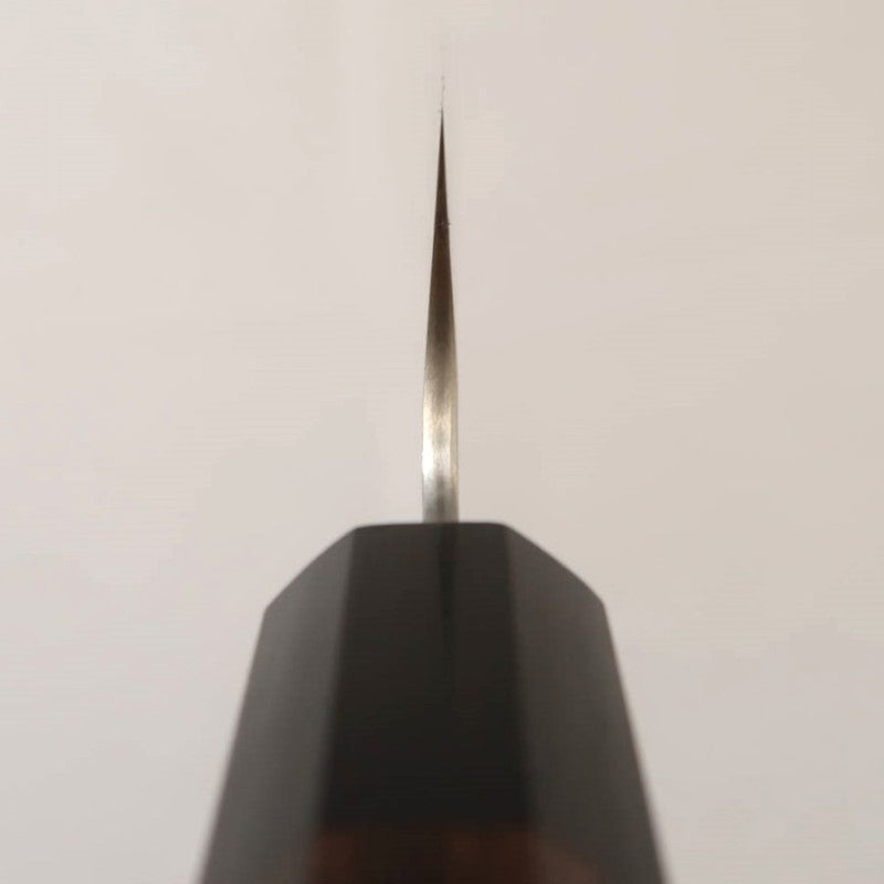 NIGARA Sujihiki SPG STRIX Hammered Damascus Rosewood Handle (240mm)