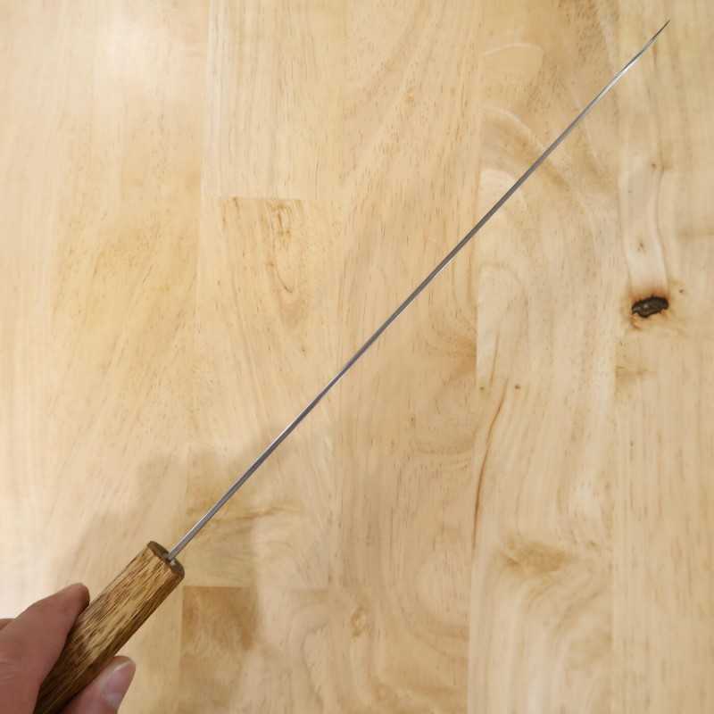 Sujihiki MIURA Powdered High Speed Steel with Octagonal Oak Handle (240/270mm)
