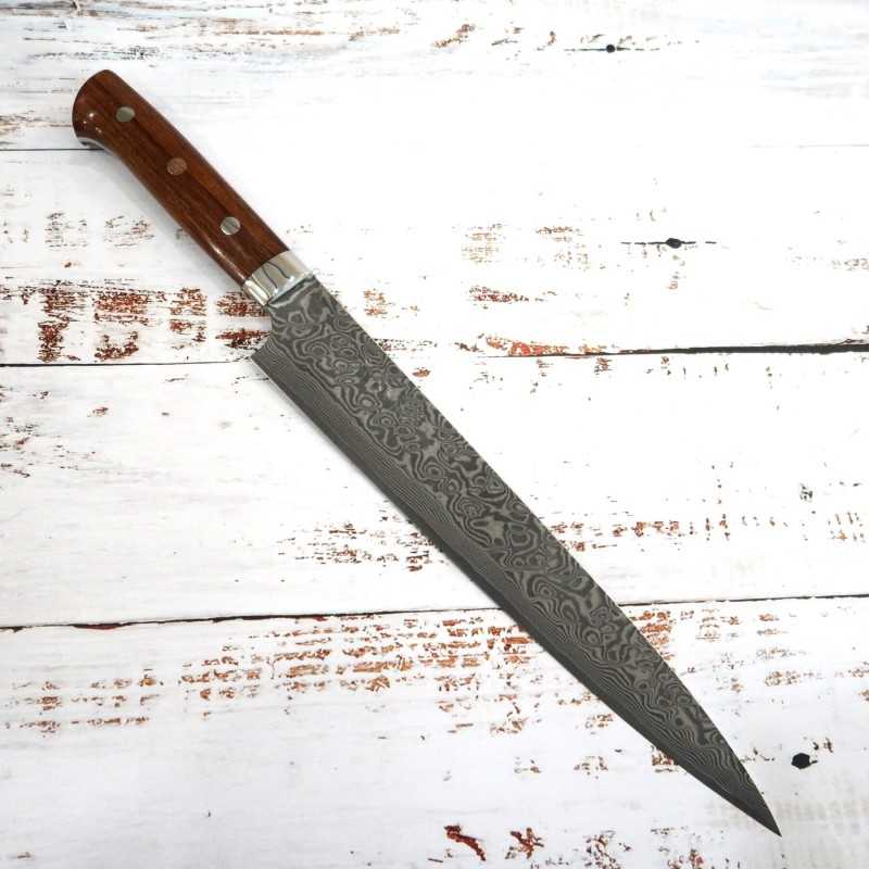 SAJI TAKESHI Slicer R2 Black Finish Cabo de Ironwood (240mm)