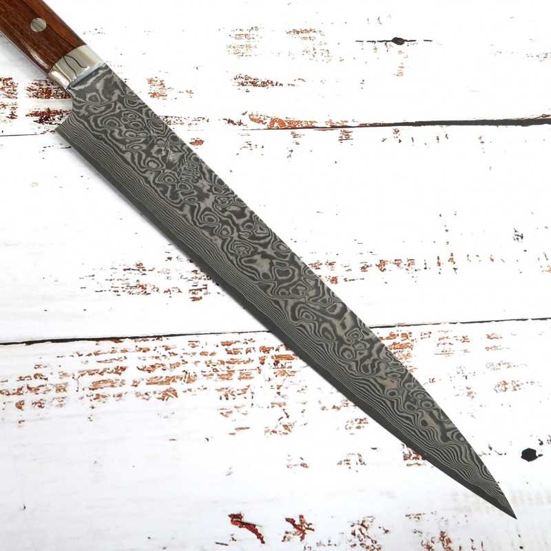 SAJI TAKESHI Slicer R2 Black Finish Cabo de Ironwood (240mm)