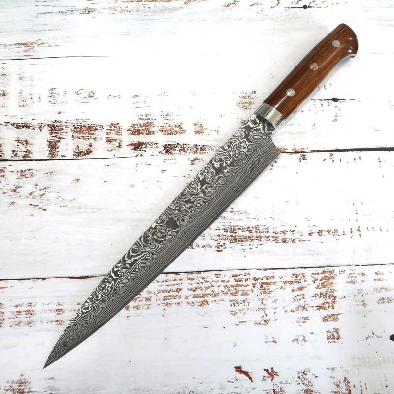 SAJI TAKESHI Slicer R2 Black Finish Cabo de Ironwood (240mm)