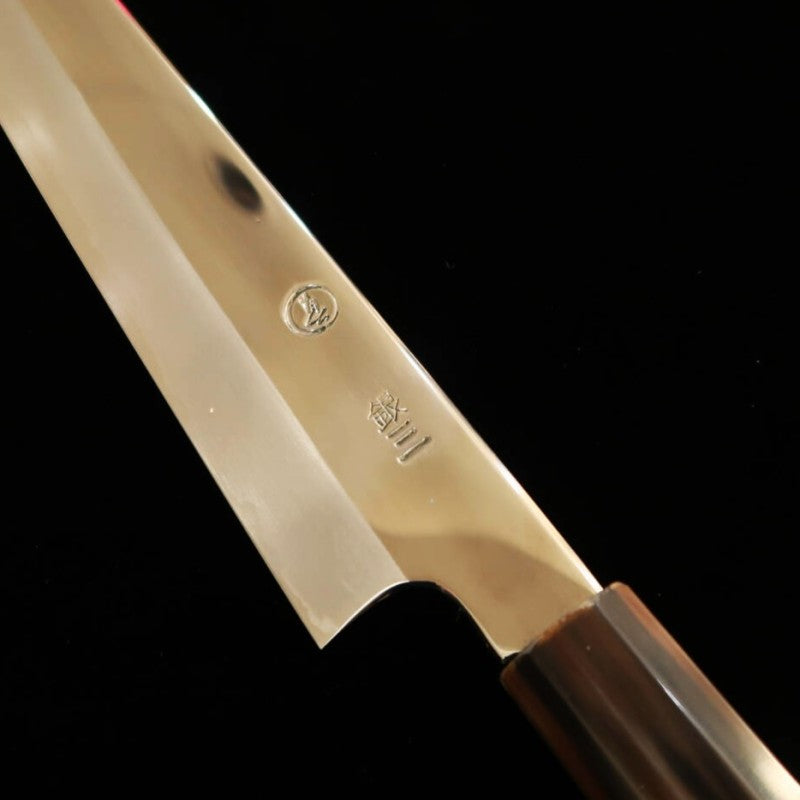 田所刃物 TADOKORO HAMONO 真琴作 鏡面 銀紙三号 筋引 スタビライズウッドハンドル (240mm)