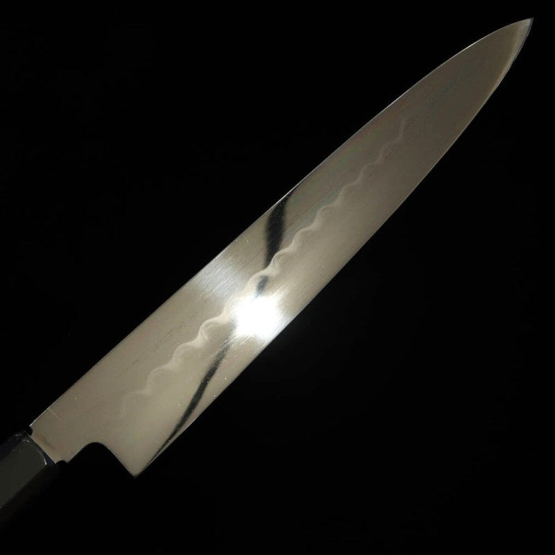 酔心 SUISIN 水本焼 池田美和 白紙一号 黒檀銀巻柄 朴鞘付き 和筋引 (240mm)