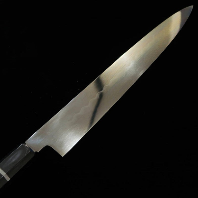 酔心 SUISIN  水本焼 池田美和 白紙一号 黒檀柄 朴鞘付き 和筋引 (270mm)