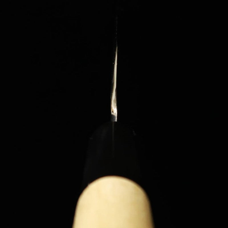 三浦MIURA 薄刃 白紙二号 霞仕上げ 朴柄 (180-210mm)