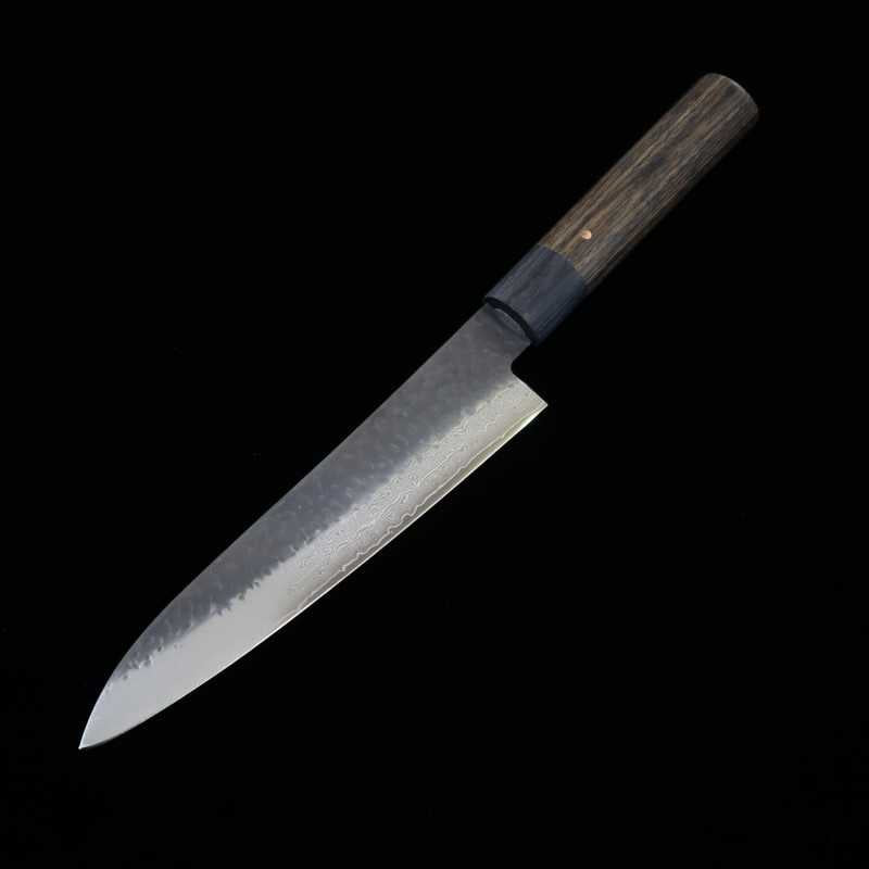 Shizu Takumi Gen VG-10 Finition noire Damas Couteau utilitaire (160 mm)