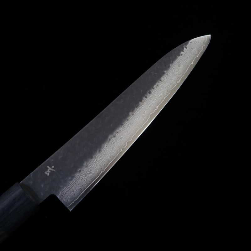Shizu Takumi Gen VG-10 Finition noire Damas Couteau utilitaire (160 mm)