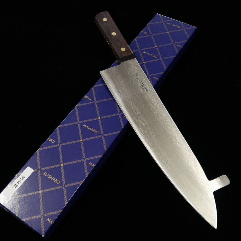 Gyuto antideslizante MASAHIRO acero semi-inoxidable (300mm)