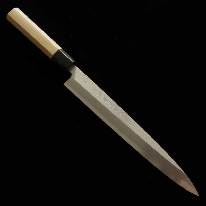 郷右馬允義弘 YOSHIHIRO 青紙二号 柳刃 (240-300mm)