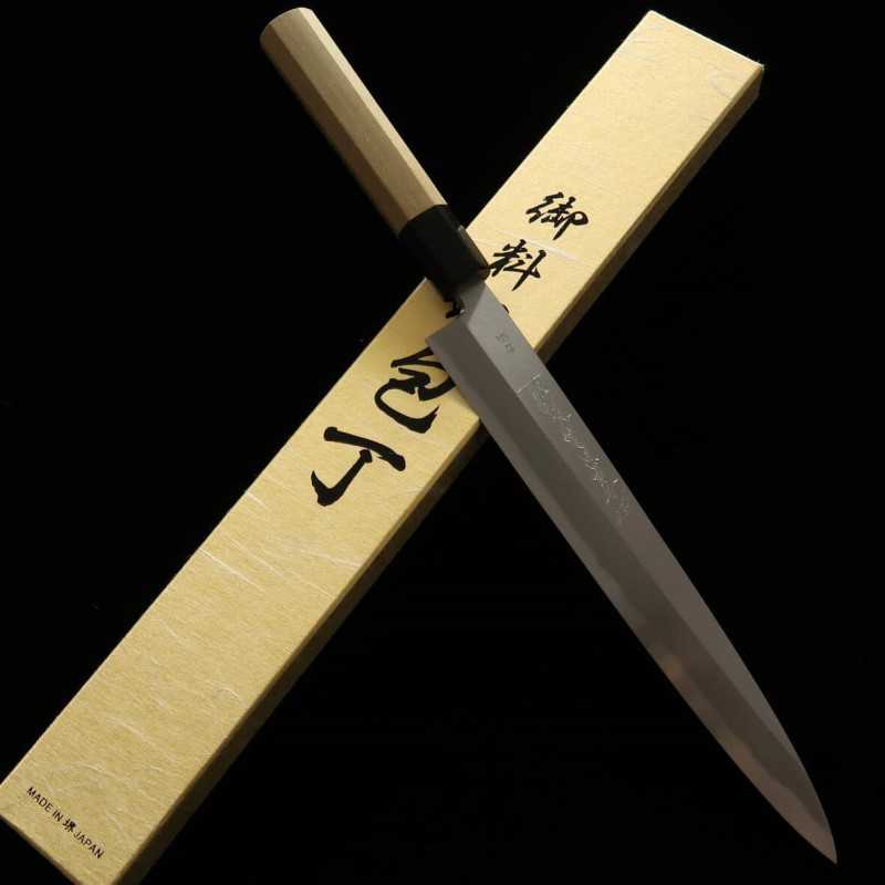 郷右馬允義弘 YOSHIHIRO 青紙二号 柳刃 (240-300mm)