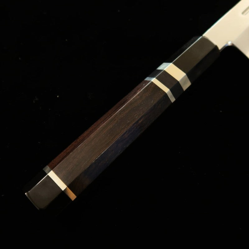 Yanagiba MIURA Inox Ginsan com Chinagashi cabo em ébano bainha em magnólia, lâmina yanagi (330mm)