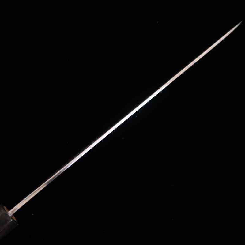 MIZUNO TANRENJO Gen Akihisa, gyuto forgé en acier bleu, manche octogonal en magnolia (240mm)