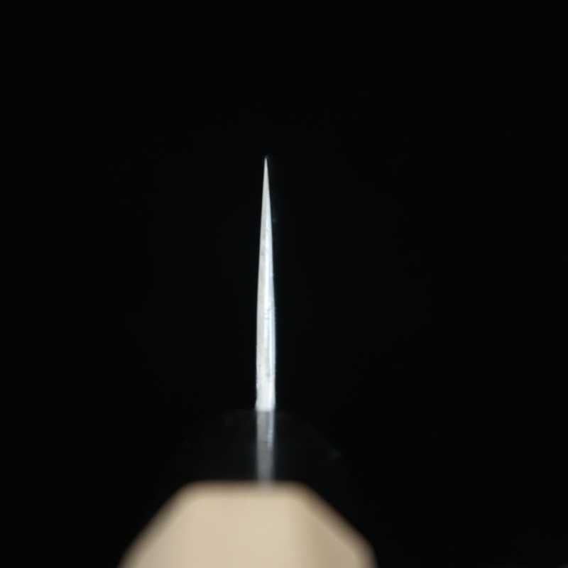 MIZUNO TANRENJO Gen Akihisa, gyuto forgé en acier bleu, manche octogonal en magnolia (240mm)