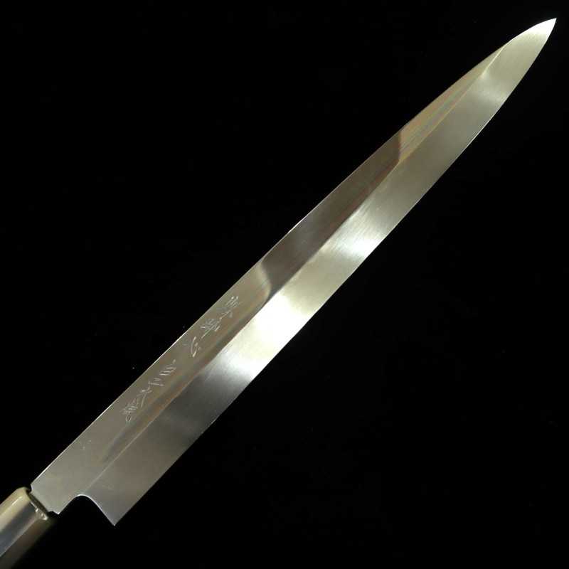 Yanagiba SUISIN by Yoshikazu Ikeda Shirogami No. 2 Mirror finish Mizumoto-yaki (330mm)