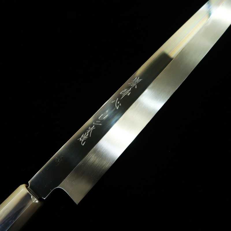 Yanagiba SUISIN by Yoshikazu Ikeda Shirogami No. 2 Mirror finish Mizumoto-yaki (330mm)