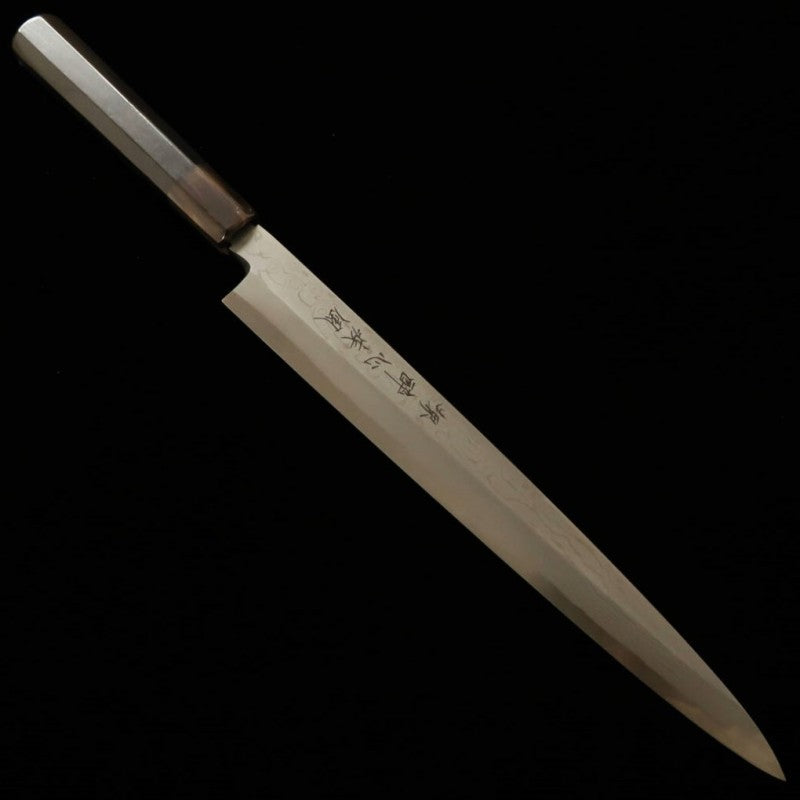 酔心 SUISIN 土井逸夫作 疾風 青紙二号 柳刃 本霞 (300mm)