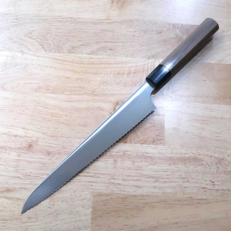 Bread Knife KAGEKIYO Stainless Steel Walnut Octagonal Handle (240mm)