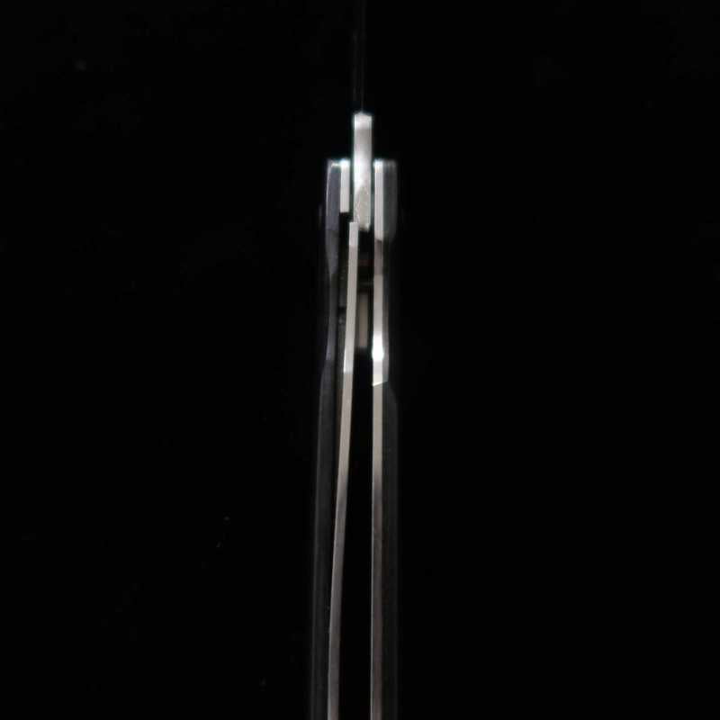 HIGONOKAMI Liner Lock Inox VG10 Cabo preto (70mm)