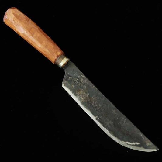 Gyuto Rustica Ferreiro Kaniman Shirogami nº 2 cabo Takachi (180mm)