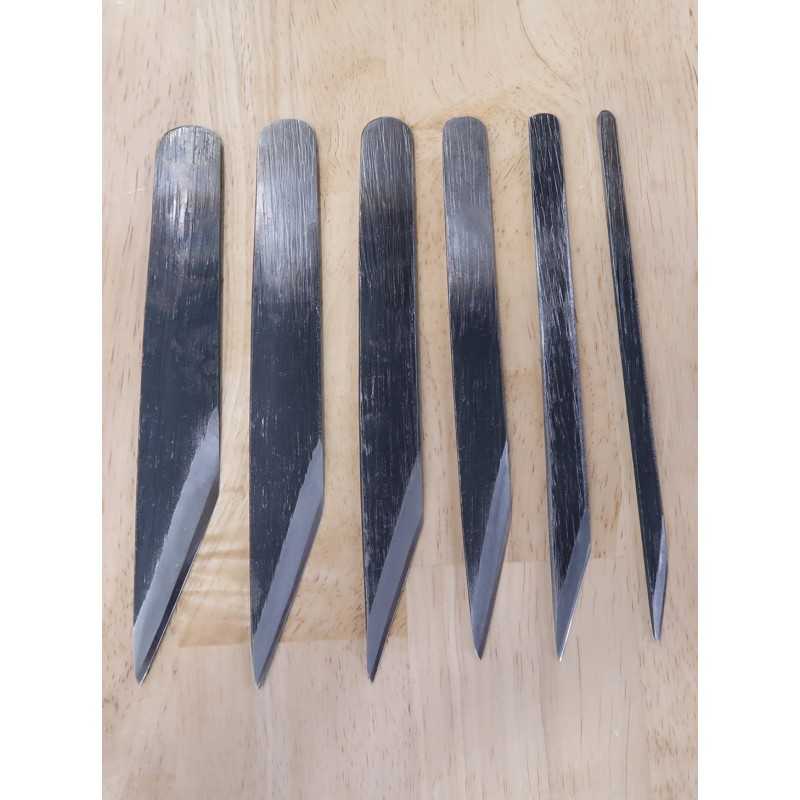 Kiridashi aogami nº2 para zurdos (6-24mm)