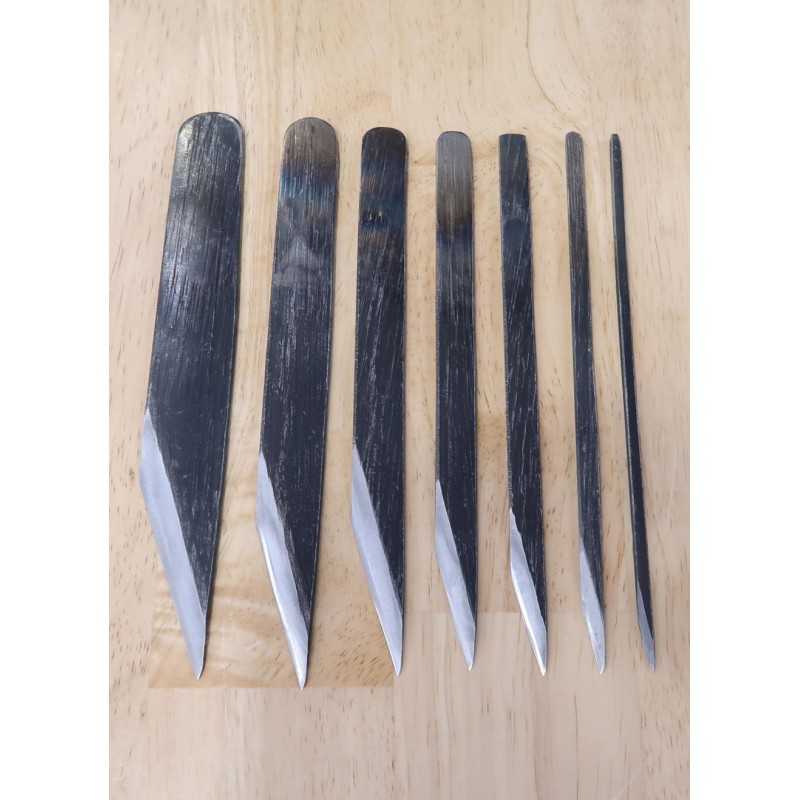 Kiridashi Aogami No. 2 steel (3-24mm)