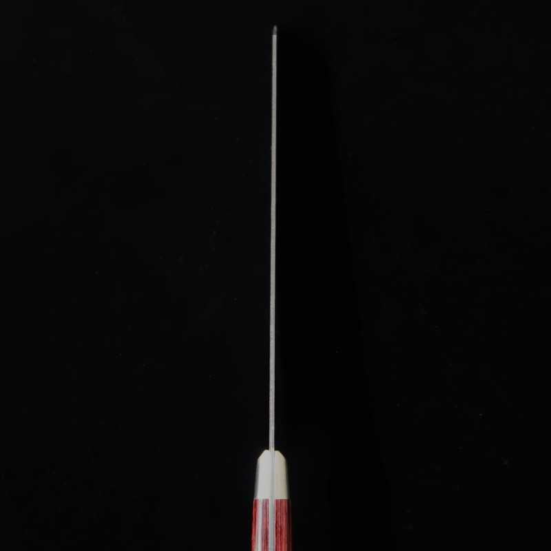 Miura MIURA Aogami Super Gyuto Kiritsuke, finition kuro-uchi nashiji (240 mm)