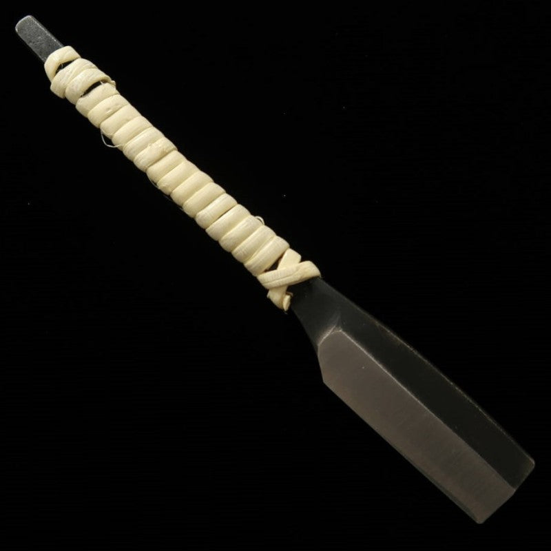 Tomita Japanese Razor Blue Steel Wisteria Wrapped Handle (40mm)