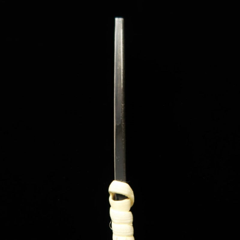 Tomita Japanese Razor Blue Steel Wisteria Wrapped Handle (40mm)
