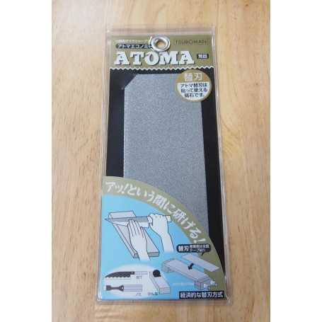 ATOMA Afiador de diamante - Lâmina de reposição 140/170 (grão grosso) - Tamanho: 210x75x1mm