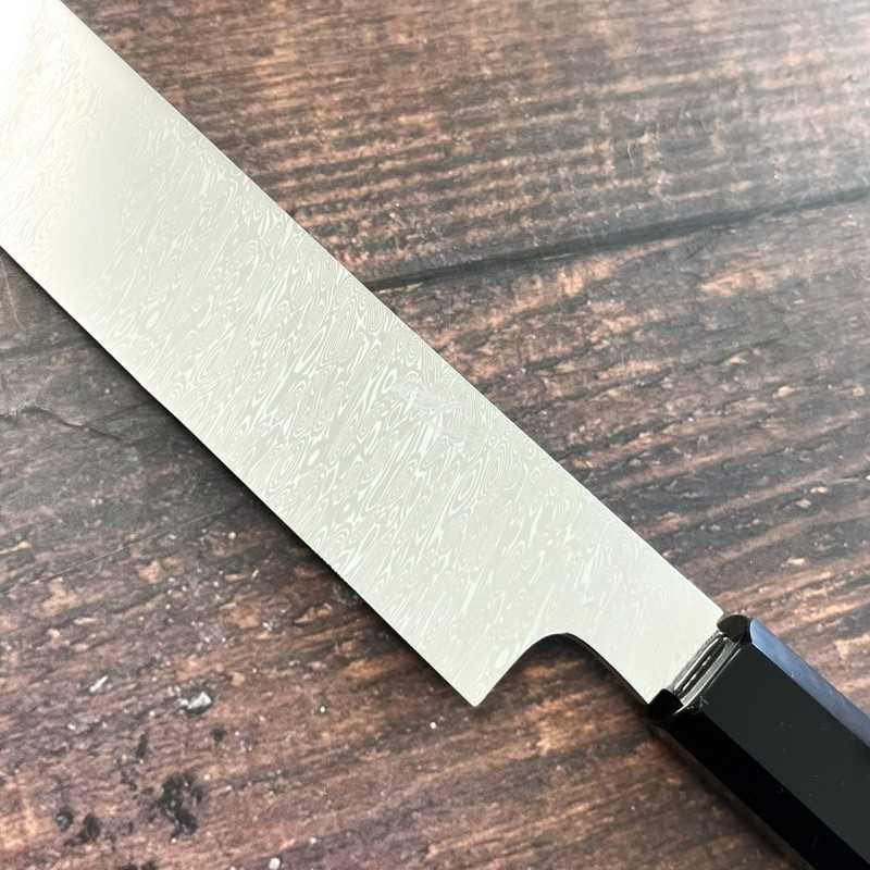 SK JAPAN 【Shisui】Série DAMA Damasteel Saki-maru Takobiki Acabamento Espelhado Total (300mm)