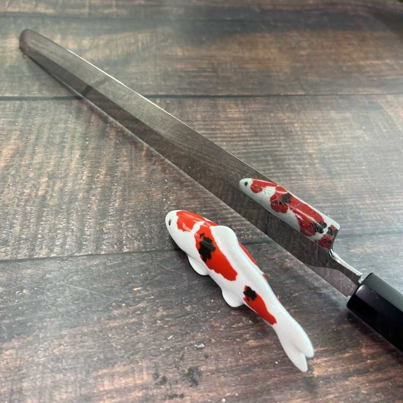 SK JAPAN 【Shisui】Série DAMA Damasteel Saki-maru Takobiki Acabamento Espelhado Total (300mm)