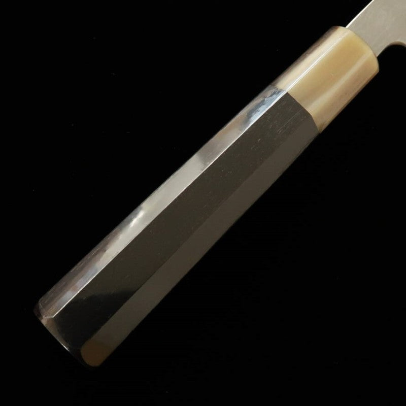 酔心 SUISIN 池田美和作 青紙二号 和筋引 墨流 黒檀八角柄 (270mm)