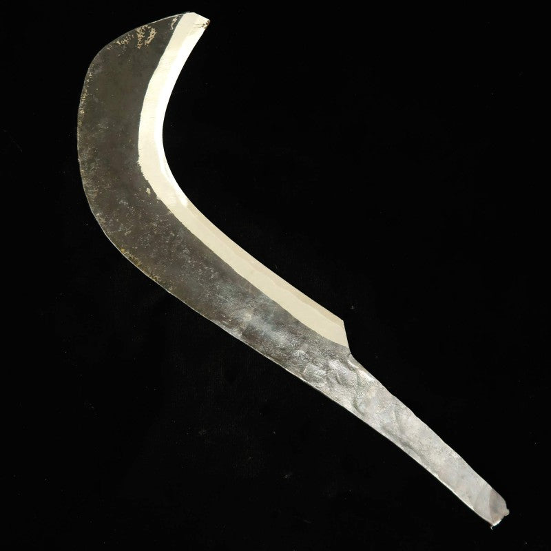 武田刃物TAKEDA 備中手打ち鍛冶 手持ち鎌 日立白紙一号(210mm)