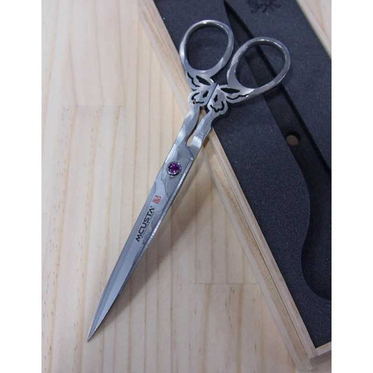 Tesoura Mcusta Damascus desenho borboleta (170mm)