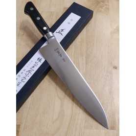 Faca japonesa do chef gyuto MASAMOTO SOHONTEN Hyper molybdenum Tam:21/24/27cm